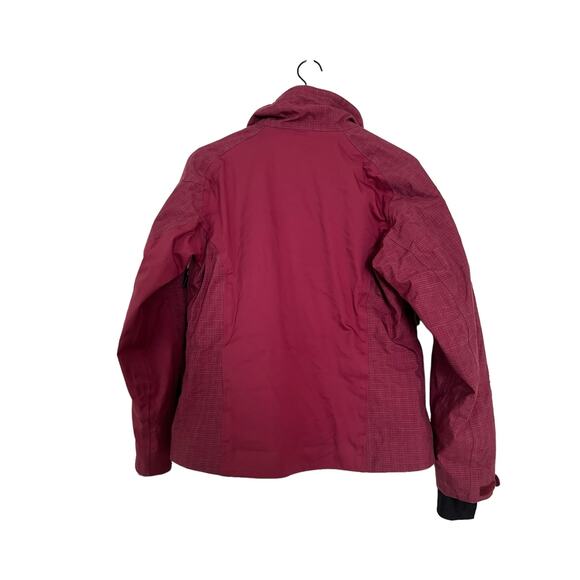 Nils Womens Red Burgundy Winter Ski Jacket Thermore Recco Technology Size 6 - Picture 10 of 16